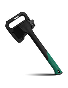 Hacha de Camping CHI SHANG 44.7 cm, Acero Inoxidable, Verde