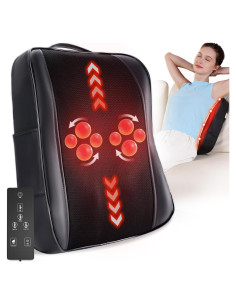 Masajeador de Espalda Boriwat R19 con Calor y Shiatsu 4D