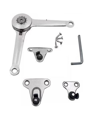 Bisagra de Soporte de Tapa XBLWIN 2 Piezas 18.14kg Plata