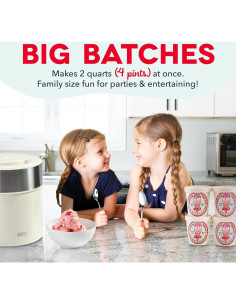 Fabricante de Helados Dash Deluxe 2QT Crema - Automático 2