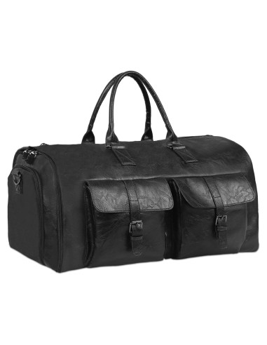 Bolsa de Ropa Convertible L-ife 2 en 1 Duffle 45L Negro