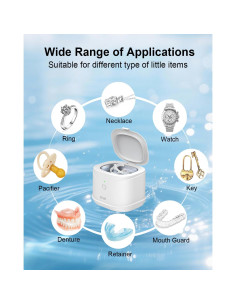 Limpiador Ultrasónico Bcom para Retenedores y Joyas 50ml 2