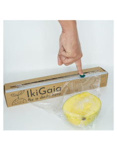Dispensador de Envoltura Plástica Compostable Ikigaia 100m