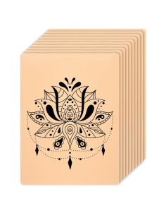 10 Piezas Piel de Tatuaje Falsa SynHHergyx 3mm Doble Cara