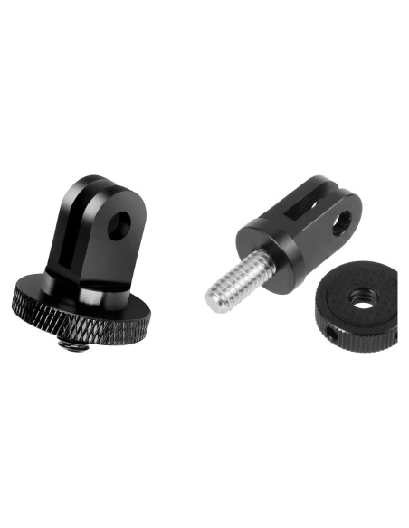Adaptador de Montaje en Trípode 1/4"-20 para GoPro y Cámaras de Acción - 2 Piezas