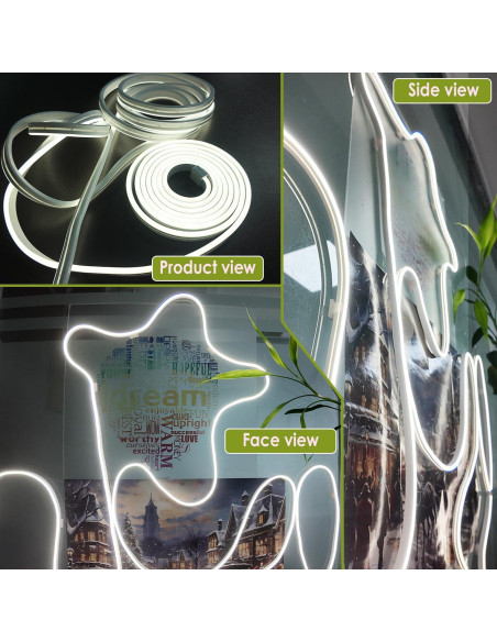 Luces LED de Cuerda 10FT RYGD para Espejo y Tocador