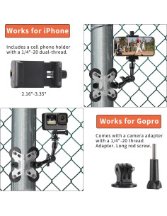 Soporte Magnético para Cámara en Valla Dianves con Brazo Ajustable 2