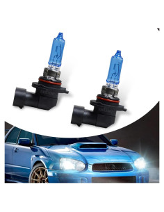 2 PCS Bombillas Halógenas HB3/9005 Tesnaao 12V 100W Blancas