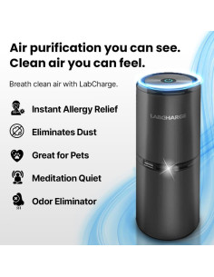 Purificador de Aire Iónico LabCharge - Compacto 23.2 m - Sin Filtro 2