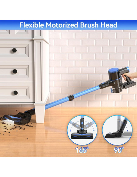 Aspiradora Inalámbrica UML0 N8 Ligera 2 en 1 2200mAh 40min Aspiradora Inalámbrica UML0 N8 Ligera 2 en 1 2200mAh 40min