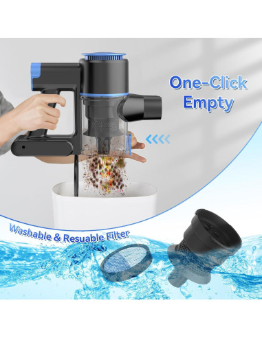 Aspiradora Inalámbrica UML0 N8 Ligera 2 en 1 2200mAh 40min