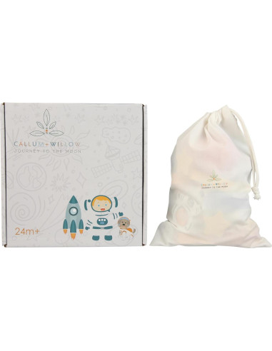 Juego de Bloques de Madera Espacial 30 Piezas Happy Arts