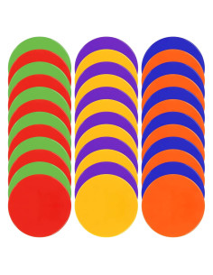 Marcadores de Puntos Poly TuXHui 9" Antideslizantes 36 Pcs