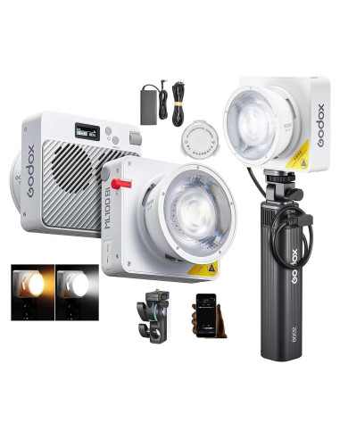Godox ML100Bi Luz LED Bi-Color 120W 2800K-6500K CRI 97+