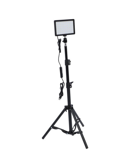 Luz de Video LED 10W Spryflower con Soporte Ajustable 5600K