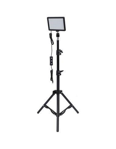 Luz de Video LED 10W Spryflower con Soporte Ajustable 5600K