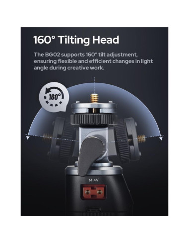 Godox ML100Bi Luz LED Bi-Color 120W 2800K-6500K CRI 97+