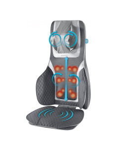 Cojín de Masaje Shiatsu HoMedics con Calor y Gel Suave