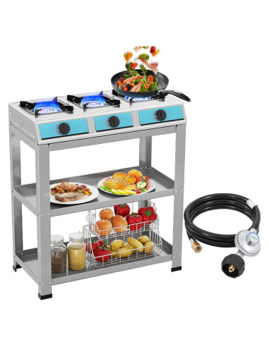 Estufa de Gas Propano 3 Quemadores forimo RQZ-JK-333-S 40000 BTU