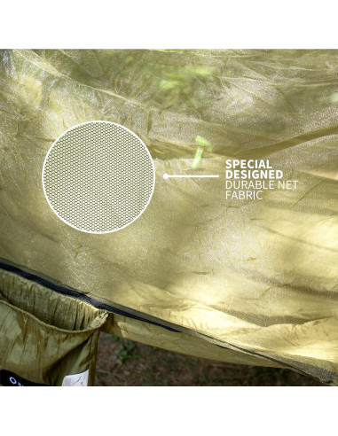 Hamaca Portátil Btrwor con Red Antimosquitos 261x140cm