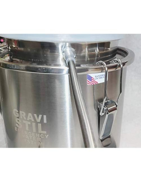 Destilador de Agua Manual SHTFandGO SS GRAVI-STIL 13.24L