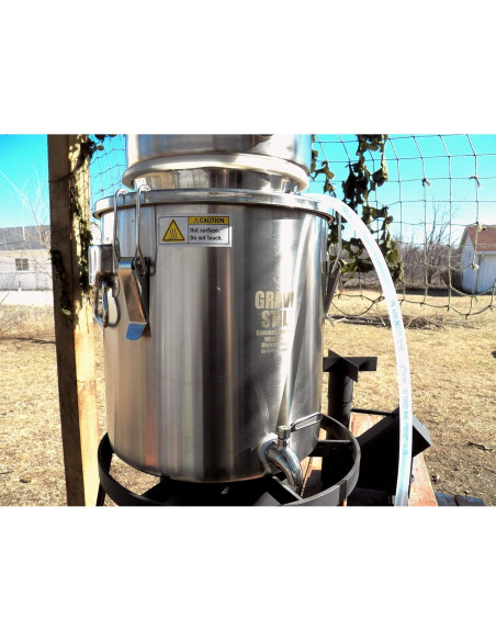 Destilador de Agua Manual SHTFandGO SS GRAVI-STIL 13.24L