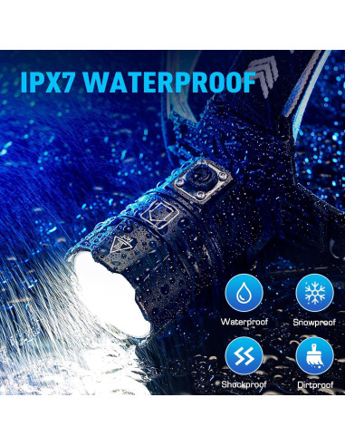 Linterna Frontal LED Recargable Sinvimes P70-K 95H IPX7