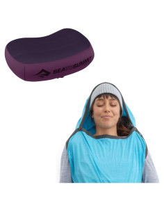 Sistema de Sueño Sea to Summit: Almohada Aeros y Forro Breeze