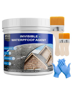 Sellador Impermeable Transparente 1 KG XFCA para Interiores y Exteriores