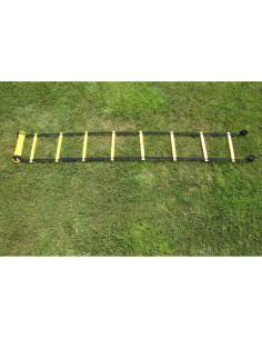 Escalera de Agilidad Sportime 8.99m x 42cm Ajustable Amarillo 2