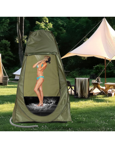 Base de Ducha Plegable GTian 104 cm x 104 cm para Exterior