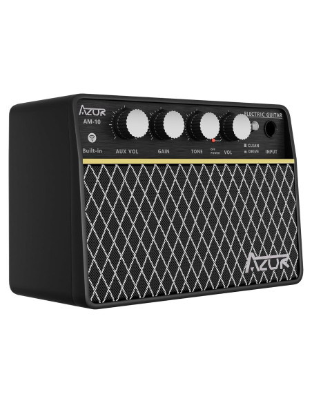 Amplificador de guitarra AZOR ABA-10, 10W recargable USB-C