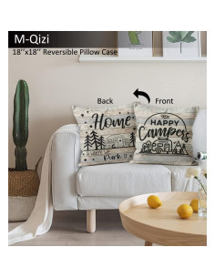 Juego de Fundas de Almohada y Alfombrilla M-Qizi 2 Piezas 2