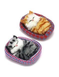 2 Juguetes de Peluche Gato Coolayoung con Sonido Maullido