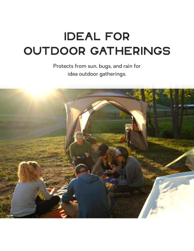 Refugio NEMO Victory Screenhouse - 304.8x304.8cm - Niebla/Oliva