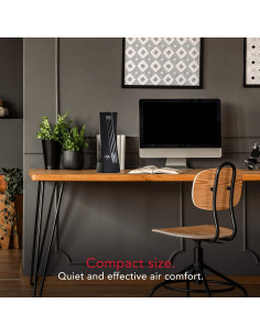 Ventilador de Torre Vornado HELIX2 Oscilante 2 Velocidades Negro 2