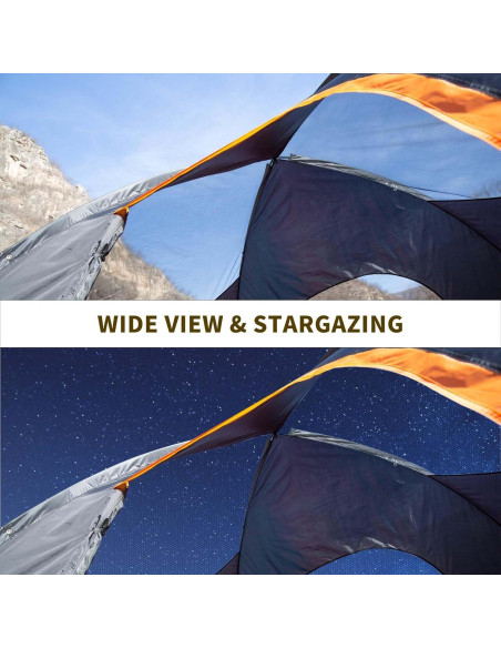 Carpa Familiar EchoSmile BOF1012 para 10 Personas Impermeable