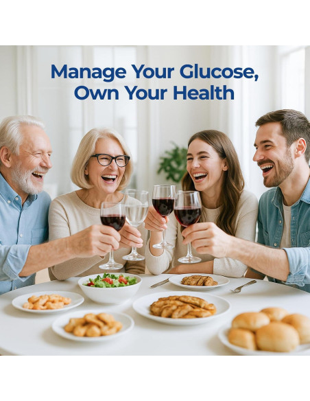 Kit de Monitor de Glucosa AUVON DS-W con 100 Tiras y Lancetas