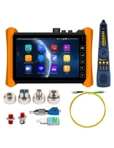 Probador de Fibra Óptica WANLUTECH MOT-73 7" Pantalla Táctil