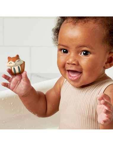 Conjunto de Juguetes de Baño Itzy Ritzy - 4 Marionetas y 1 Juguete