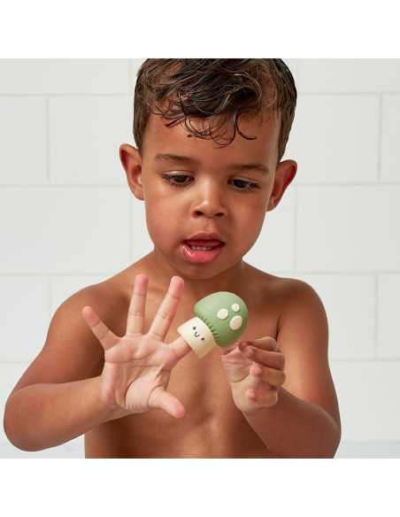 Conjunto de Juguetes de Baño Itzy Ritzy - 4 Marionetas y 1 Juguete