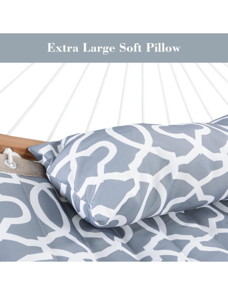 Hamaca Portátil SUNCREAT para Exterior, Soporta 204 kg, Patrón Gris Hamaca Portátil SUNCREAT para Exterior, Soporta 204 kg, Patrón Gris