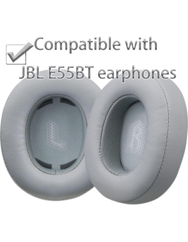 Almohadillas de Repuesto Akkiv para Auriculares JBL E55BT Gris