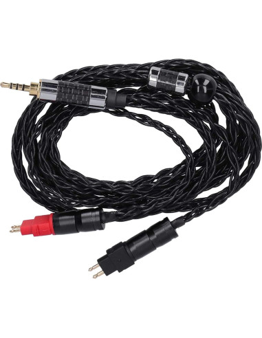 Cable de Audio Balanceado Sanpyl 8 Núcleos Plata 2.5mm para Sennheiser