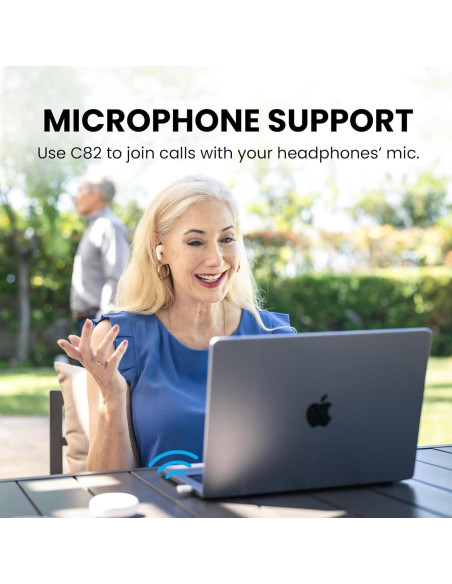 Adaptador Bluetooth 5.4 Avantree C82 USB-C para PS5 y PC