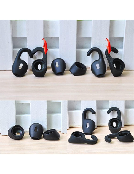 Paquete de 6 Eargels de Silicona ARCADORA para Jabra Bluetooth