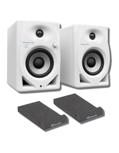 Altavoces Activos Pioneer DM-40D-W 10.16 cm Blanco (Par)