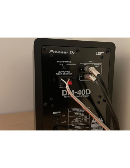 Altavoces Activos Pioneer DM-40D-W 10.16 cm Blanco (Par)