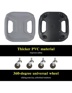 Rueda Abdominal UNHG para Ejercicio en Casa - 150 kg 2