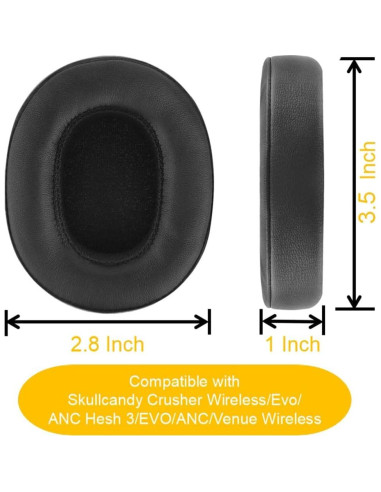 Almohadillas de Reemplazo Skullcandy Crusher Wireless/Evo/ANC